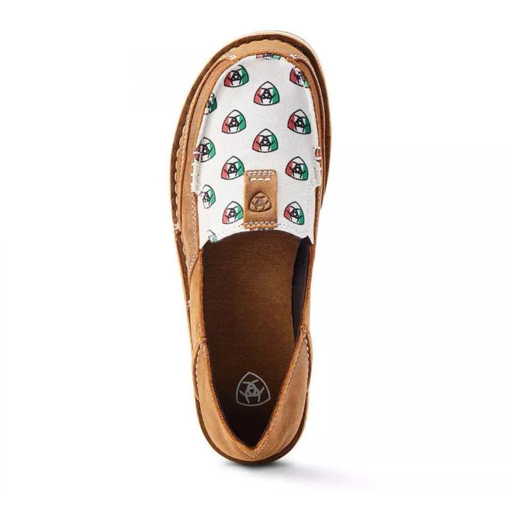 Ariat Women's Cruiser Slip-On Caramel/Ariat Mexico Print - 10044527  Size 8.5